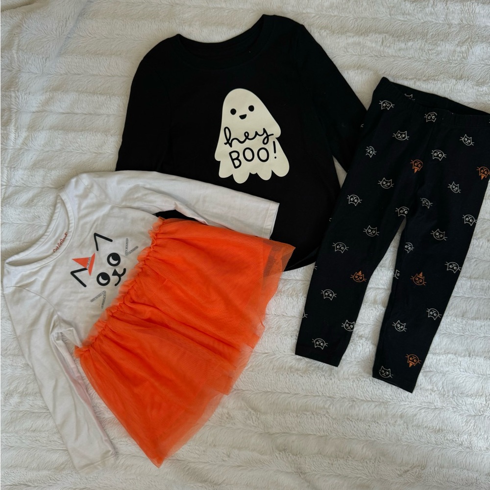 Cat & Jack Halloween 3 piece Bundle